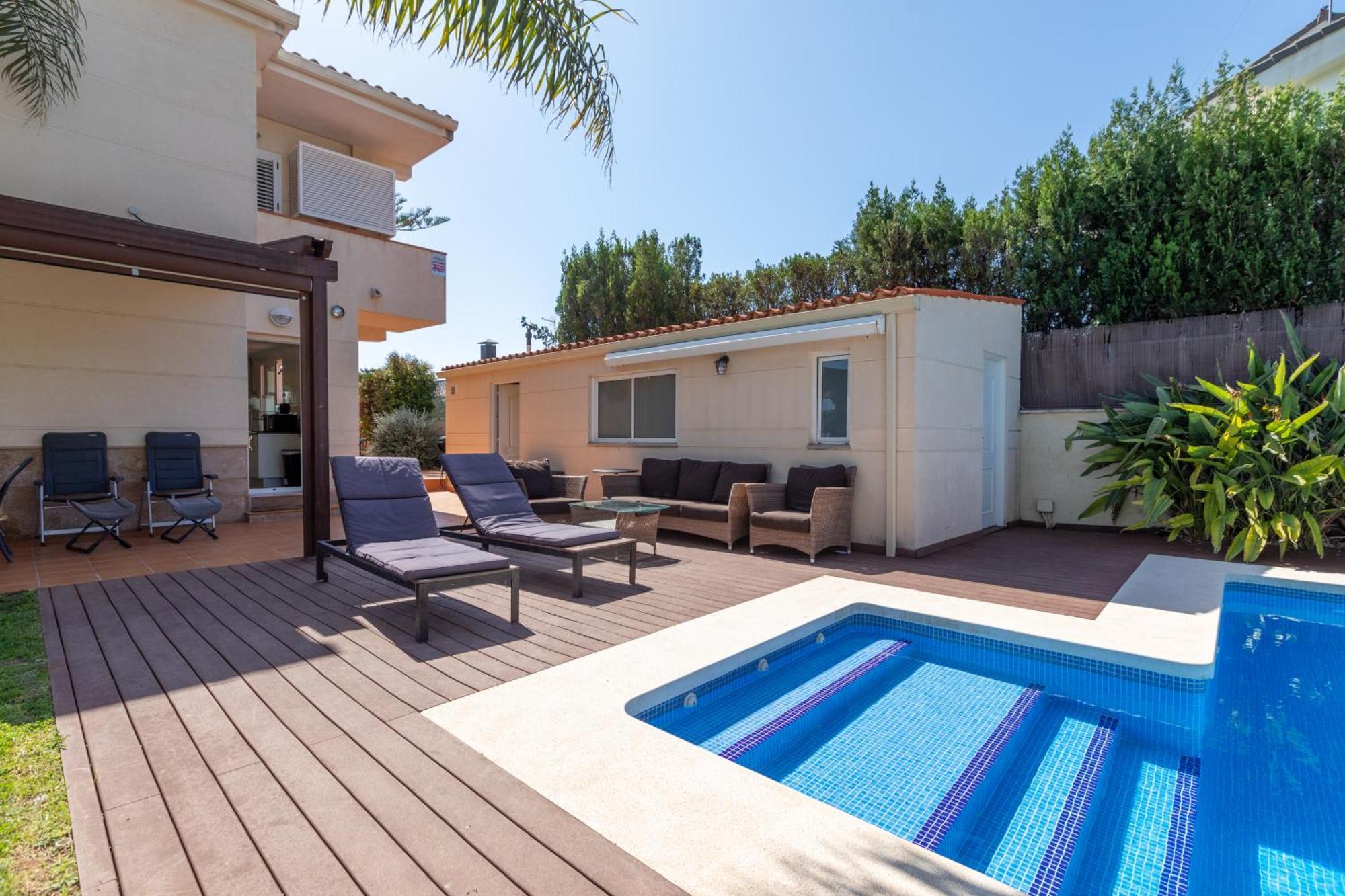 فيلا Casa Junto Al Mar Con Jardin ساغونتو المظهر الخارجي الصورة