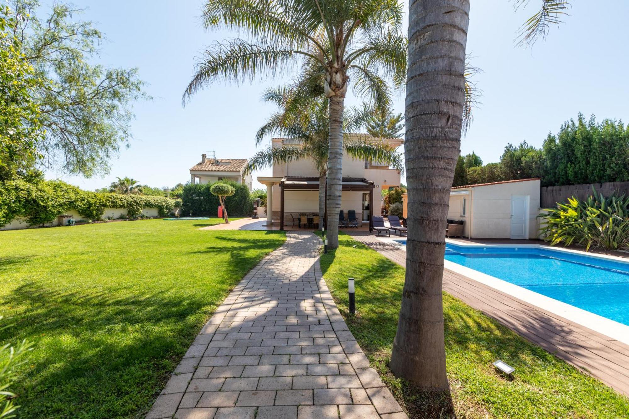 فيلا Casa Junto Al Mar Con Jardin ساغونتو المظهر الخارجي الصورة